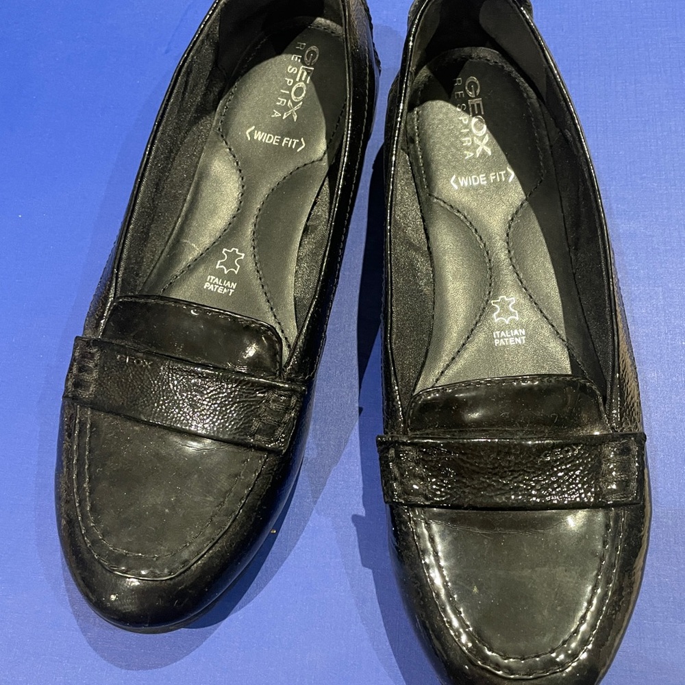 Geox Women's Black Loafers - women size 6.5